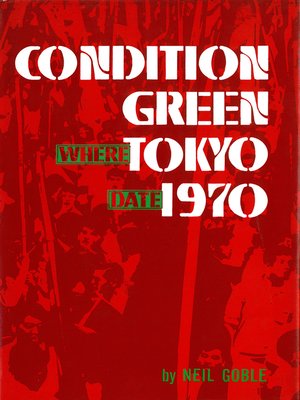 cover image of Condition Green Tokyo 1970